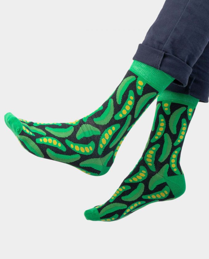 Peas kojinės, ant koju kvepiančios spalvotos kojinės, OhSox