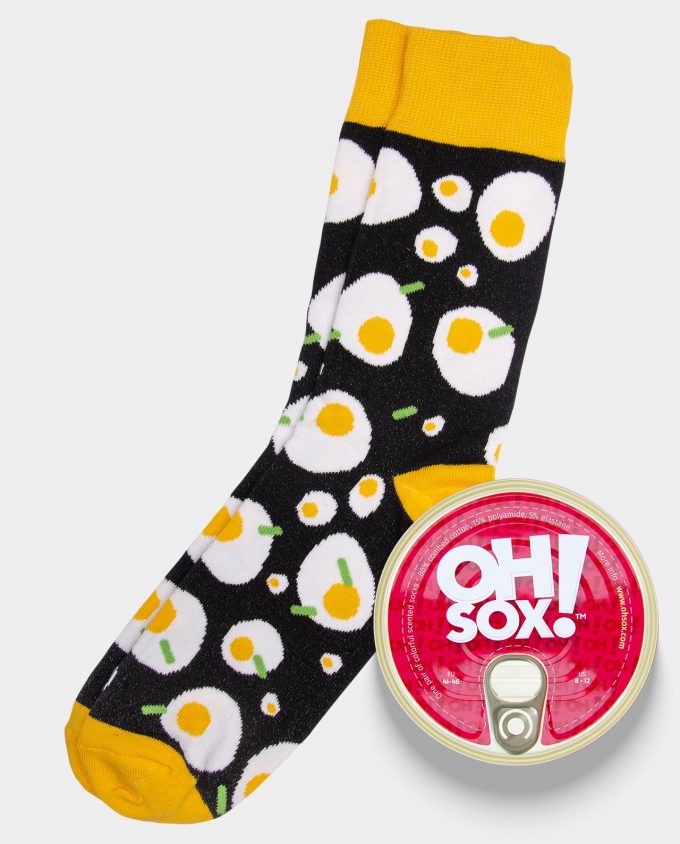 Oh Sox Colorful socks Egg Socks kojinės